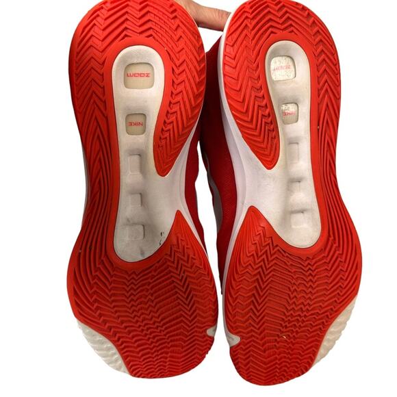 NIKE Zoom HyperQuickness 3 University Red Basketball Shoes Mens Size 13 Sneaker main image 9